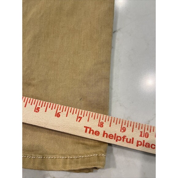 Joie Wide Leg High Waist Pants Sz 14 Cargo Pocket Tan Tencel Cotton Stretch - Picture 14 of 14